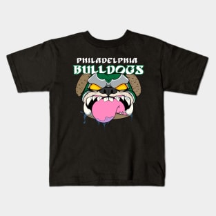 Philadelphia Eagles Bulldogs Kids T-Shirt